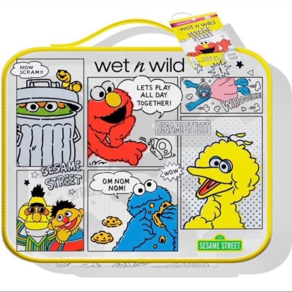 Sesame Street Comic Makeup Bag